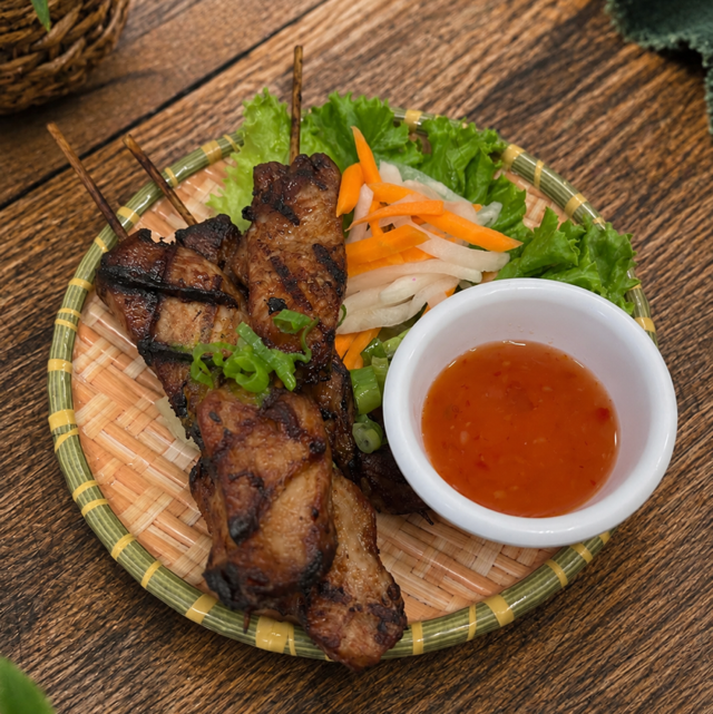 SK Skewers (3pcs) - Pork - Heo Xien Que.