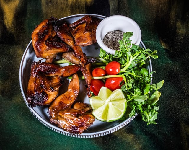Southern Style Crispy Quails (3pcs) - Chim Cut Chien Bo.