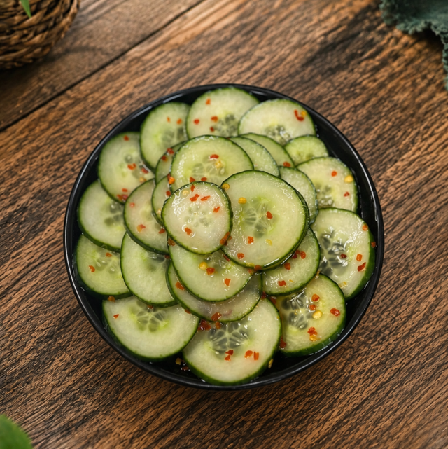 Vietnamese Pickled Cucumber - Dua Leo Do Chua.