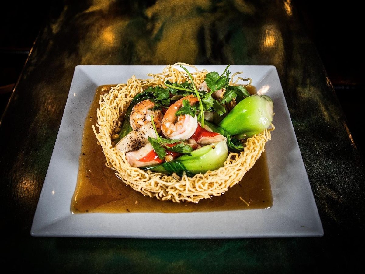 Stir Fried Crispy Noodles - Mi Xao Don