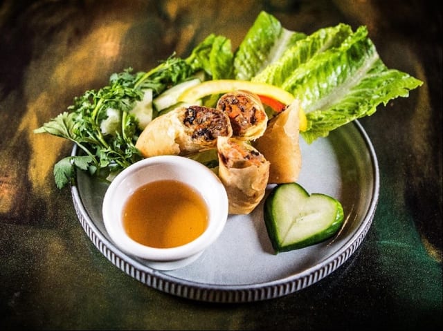 SK Spring Rolls (2pcs) - Vegetarian.