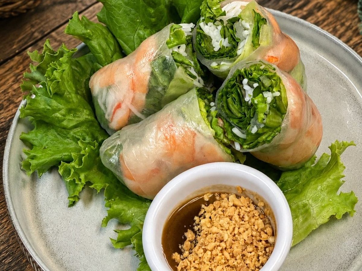 SK Summer Rolls (2 pcs) - Vegetarian - Goi Cuon Chay